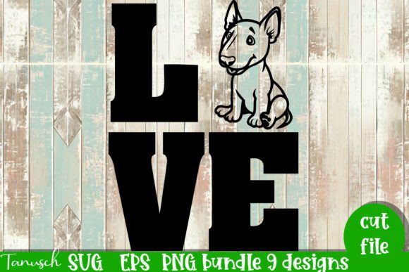 Bull Terrier Dog SVG Design Review