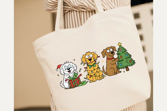 Funny Christmas Dogs PNG Review