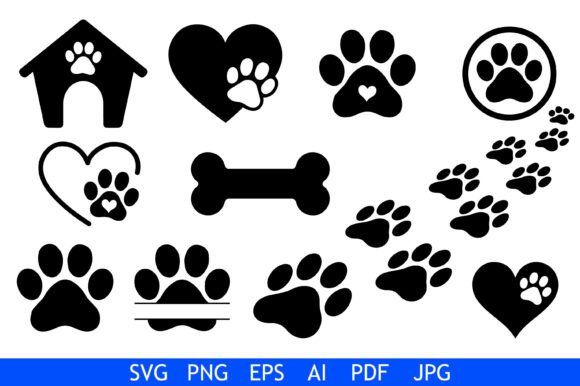 Paw Print Love Vector Bundle Review