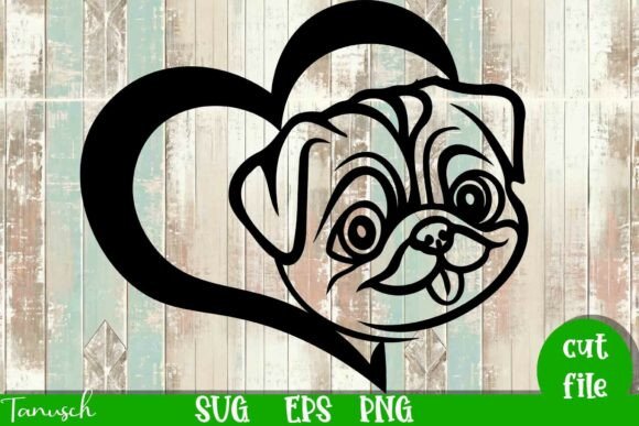 Pug Dog SVG Review for Embroidery Projects
