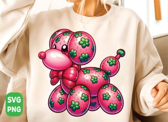 Retro Fruit Coquette Balloon Dog Svg Png Review