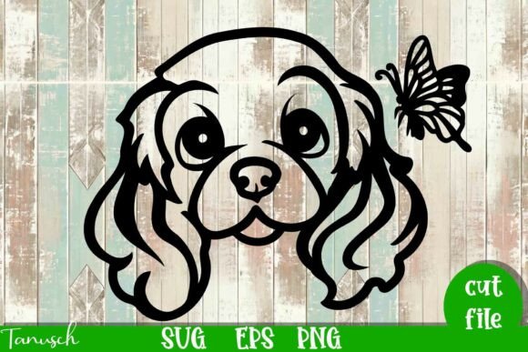 Spaniel Dog SVG Review for Embroidery Projects