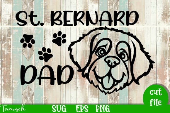 St Bernard Dog SVG Review for Embroidery Projects